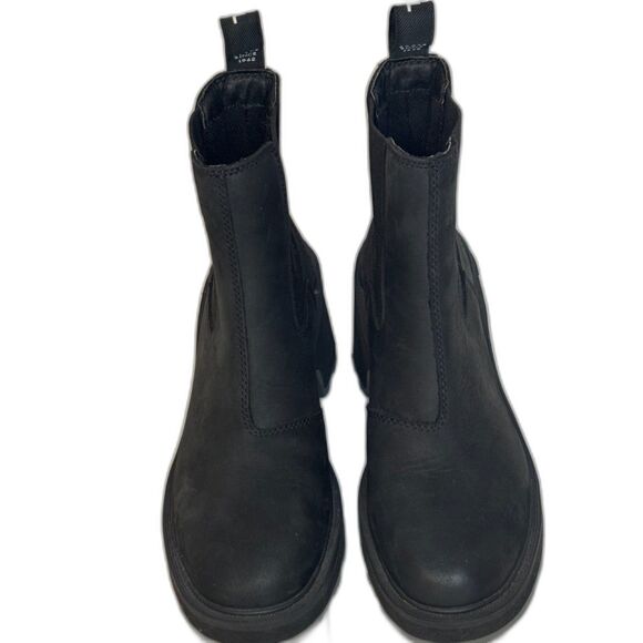 Sorel High Line Chelsea Heel Ankle Pull Tab Heel Boots Booties Women Designer - Picture 9 of 11